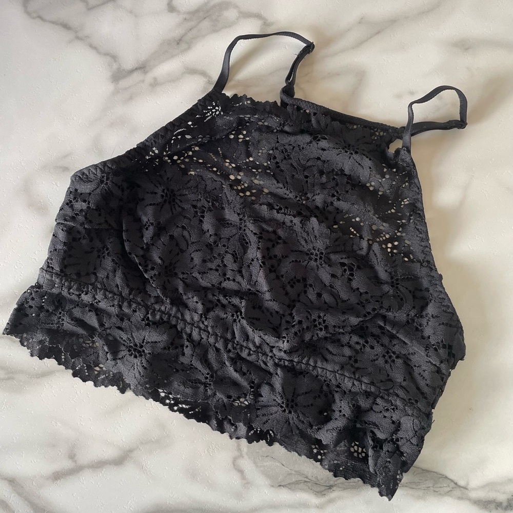 Aerie Size M Floral Lace Bralette